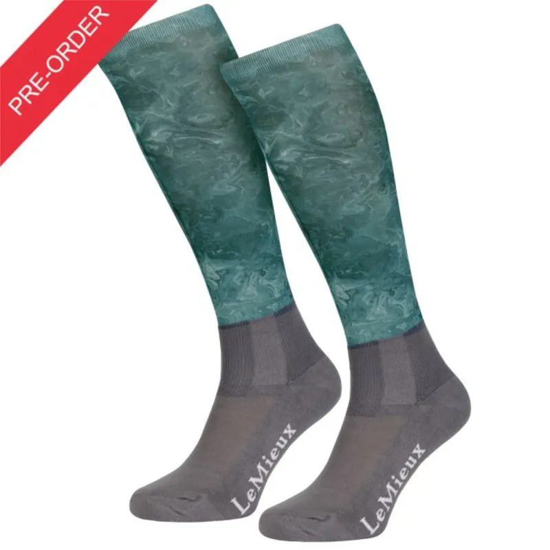 LeMieux Glace Junior Socks - Sage